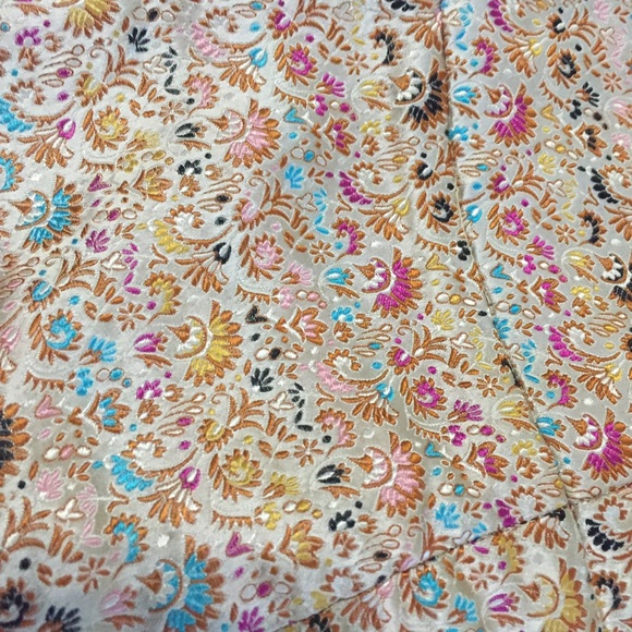 Julian Chang Brocade Straight Leg Pants - Picture 2 of 5